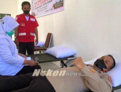 Personil TNI-Polri di Kaimana Sumbang 53 Kantung Darah untuk RSUD