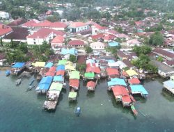 Puluhan Rumah Beratap Pelangi, Wajah Kota Manokwari Perlahan Mulai Berbenah