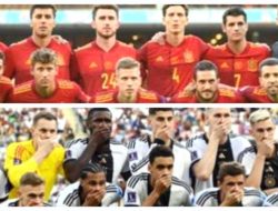 Prediksi Spanyol vs Jerman : Padat di Tengah, Adu Cepat di Sayap