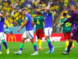 Kalah dari Kamerun, Brasil Ditantang Korsel, Swiss Jumpa Portugal