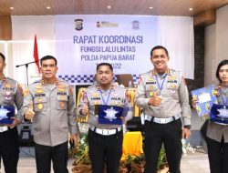 Lantas Polresta Manokwari Sabet Juara Tiga Kategori Lomba Inovasi Layanan