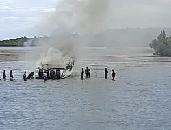 Speed Pemkab Wondama Meledak, Satu Orang Meninggal