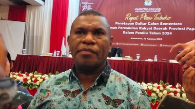 569 Orang Masuk DCS Bacaleg DPR Papua Barat