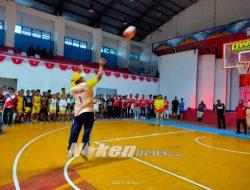 42 Tim Berlaga Di Turnamen Basket Owor, Pj Gub Ali Baham : Hadirkan  Menajemen Pengurus Olahraga yang Baik