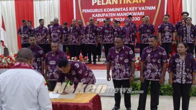 Bupati Hermus Dorong Komunitas Key Vatnim Jadi Perekat Keberagaman dan Mitra Pembangunan Manokwari